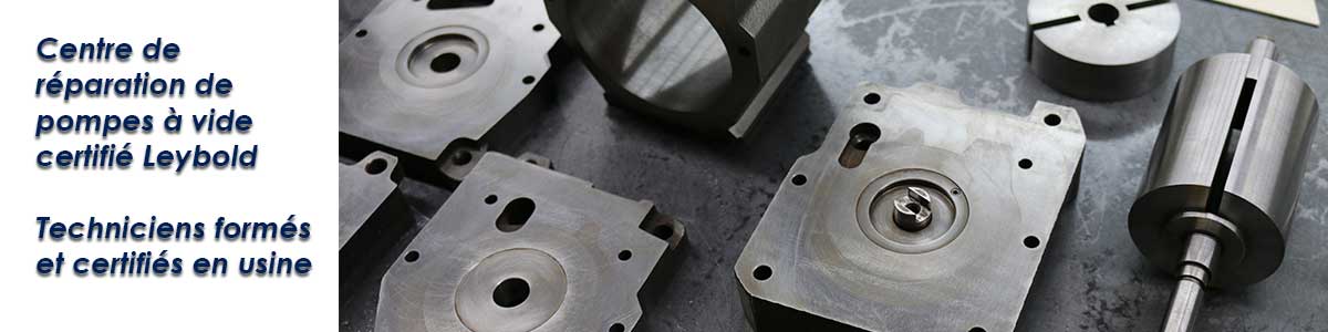 Centre de reparation de pompes a vide